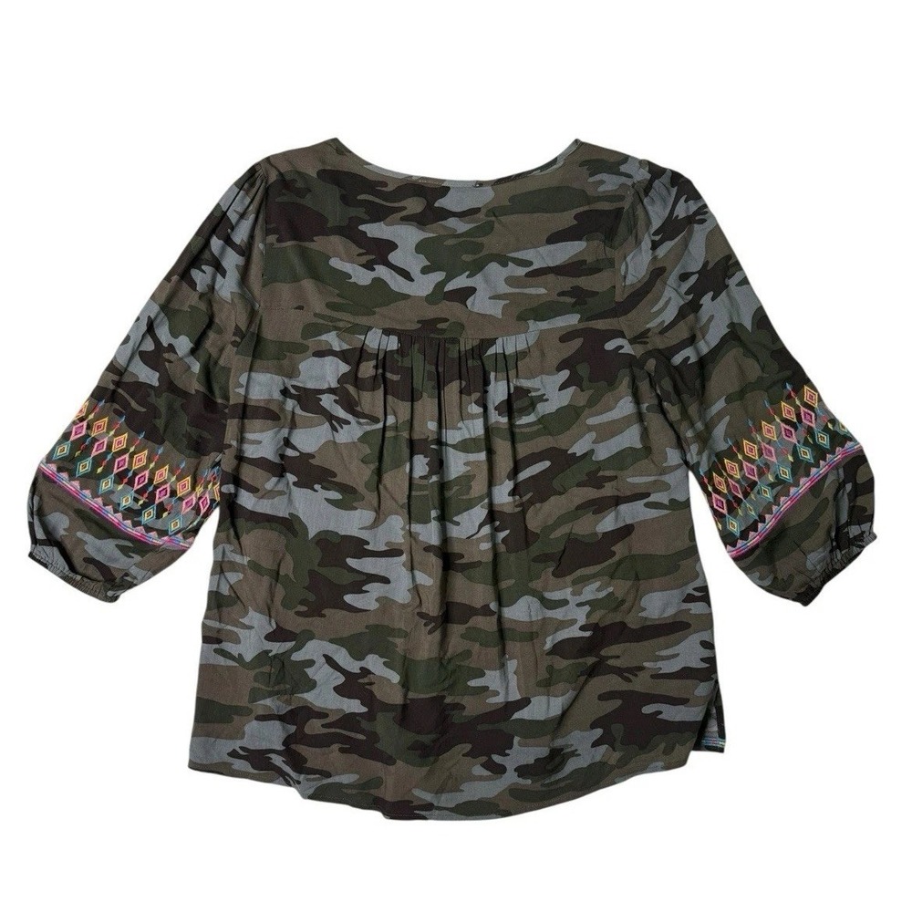 Elegant Savanna Jane Women's Brand New Embroidered Blouse Size Small - Picture 3 of 14